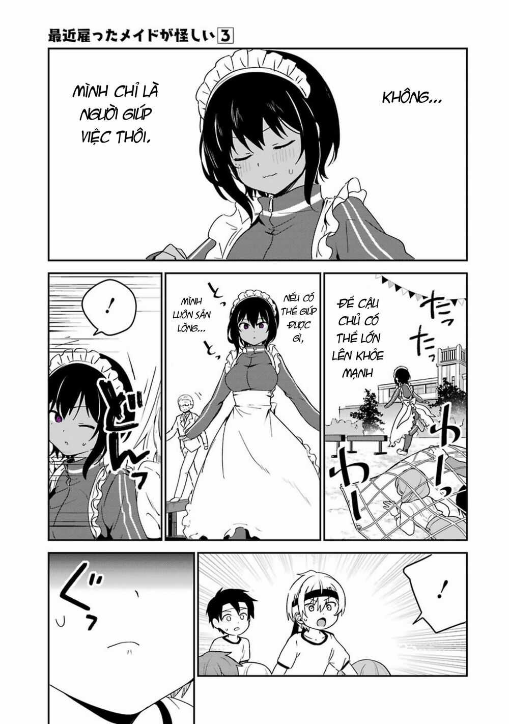 Saikin Yatotta Meido Ga Ayashii Chapter 33 trang 9