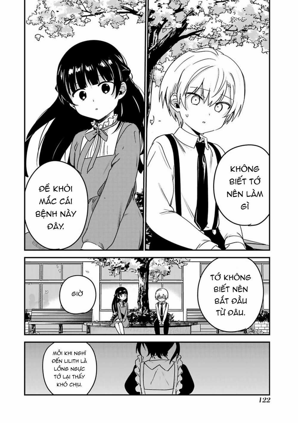 Saikin Yatotta Meido Ga Ayashii Chapter 35 trang 12