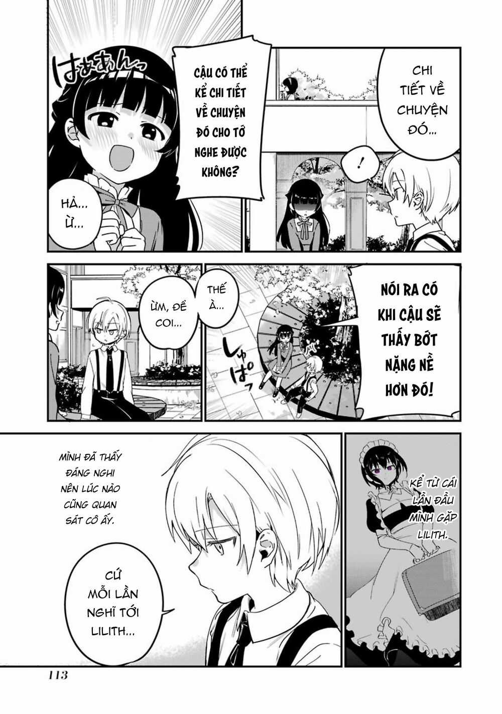 Saikin Yatotta Meido Ga Ayashii Chapter 35 trang 3