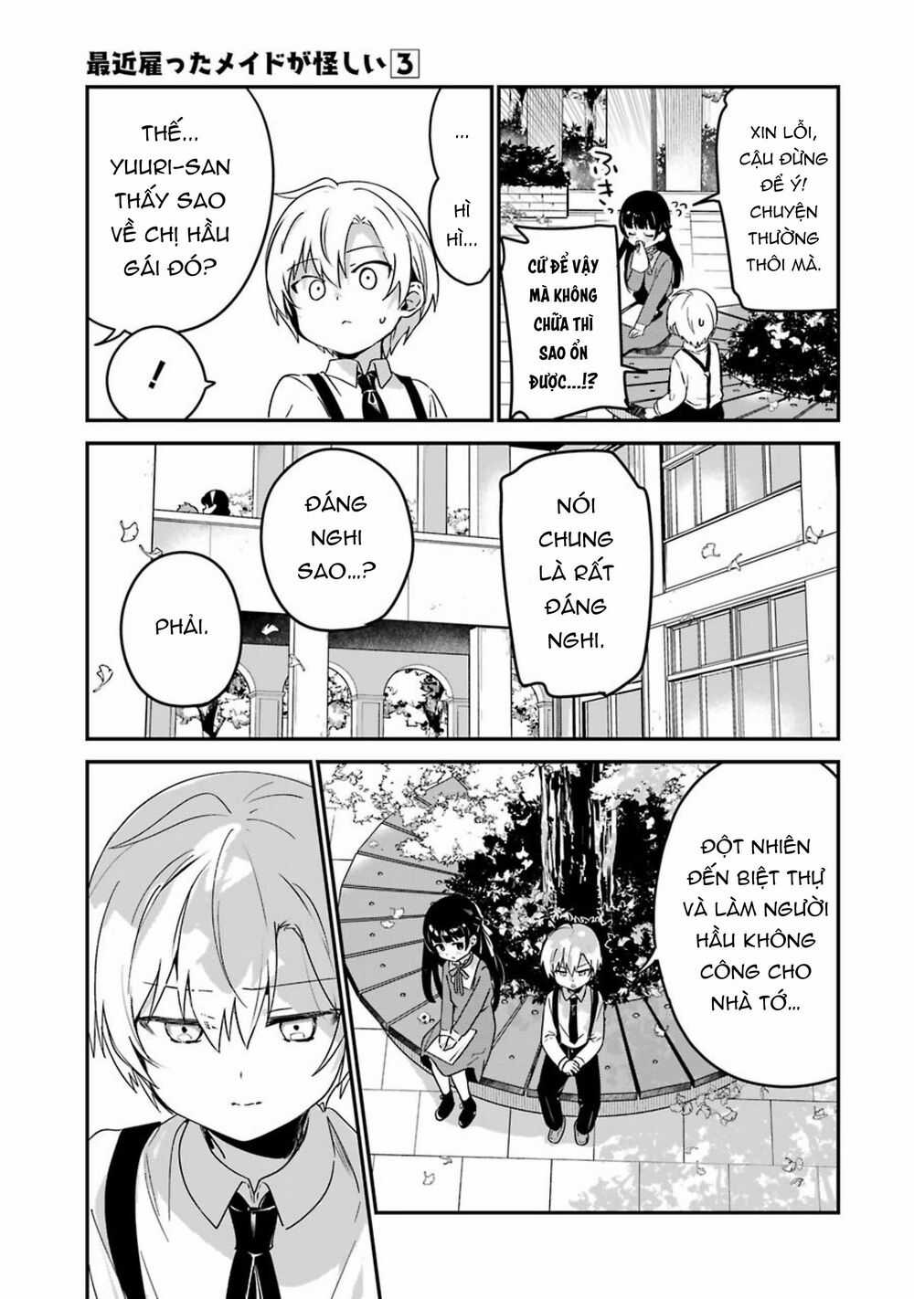 Saikin Yatotta Meido Ga Ayashii Chapter 35 trang 5