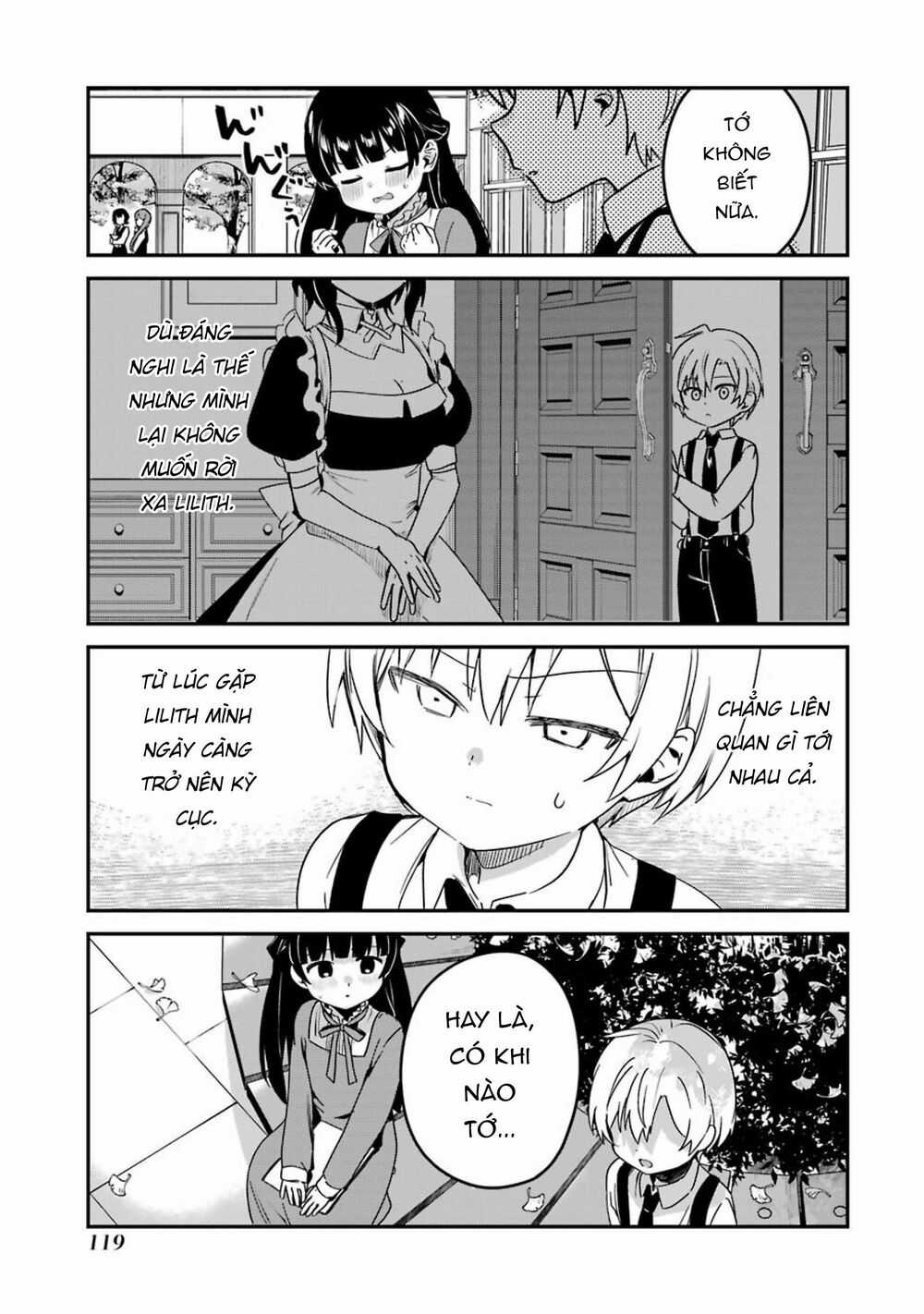 Saikin Yatotta Meido Ga Ayashii Chapter 35 trang 9