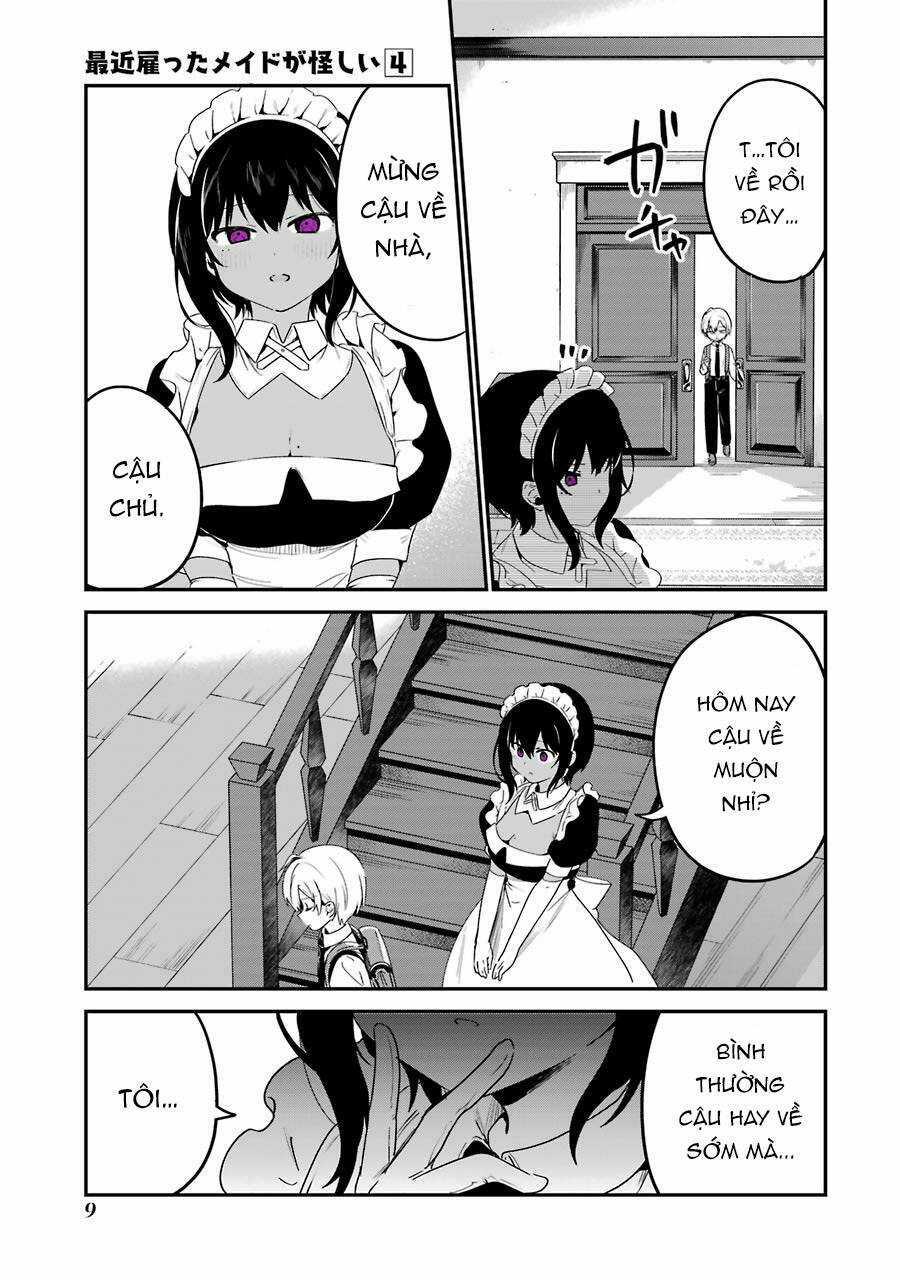 Saikin Yatotta Meido Ga Ayashii Chapter 36 trang 10