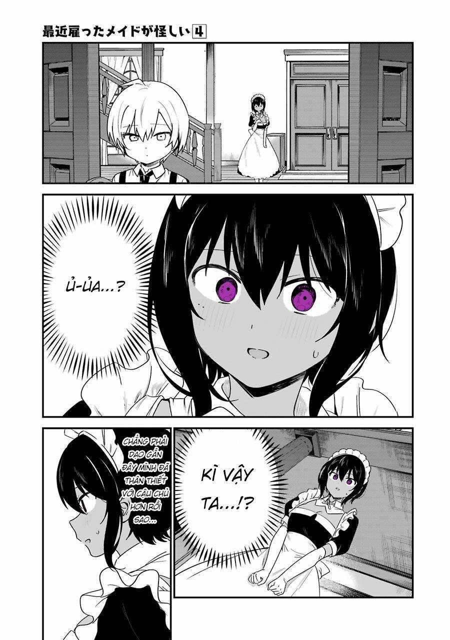 Saikin Yatotta Meido Ga Ayashii Chapter 36 trang 12