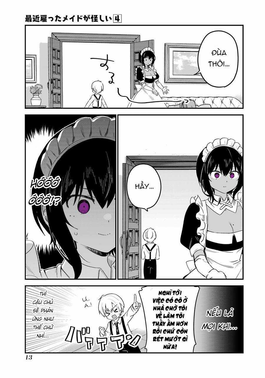 Saikin Yatotta Meido Ga Ayashii Chapter 36 trang 14