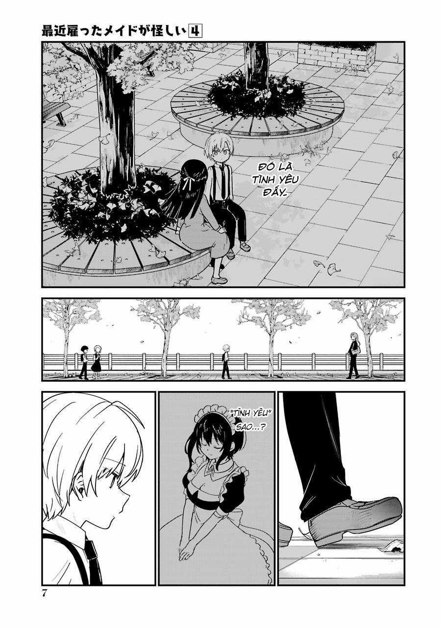 Saikin Yatotta Meido Ga Ayashii Chapter 36 trang 8