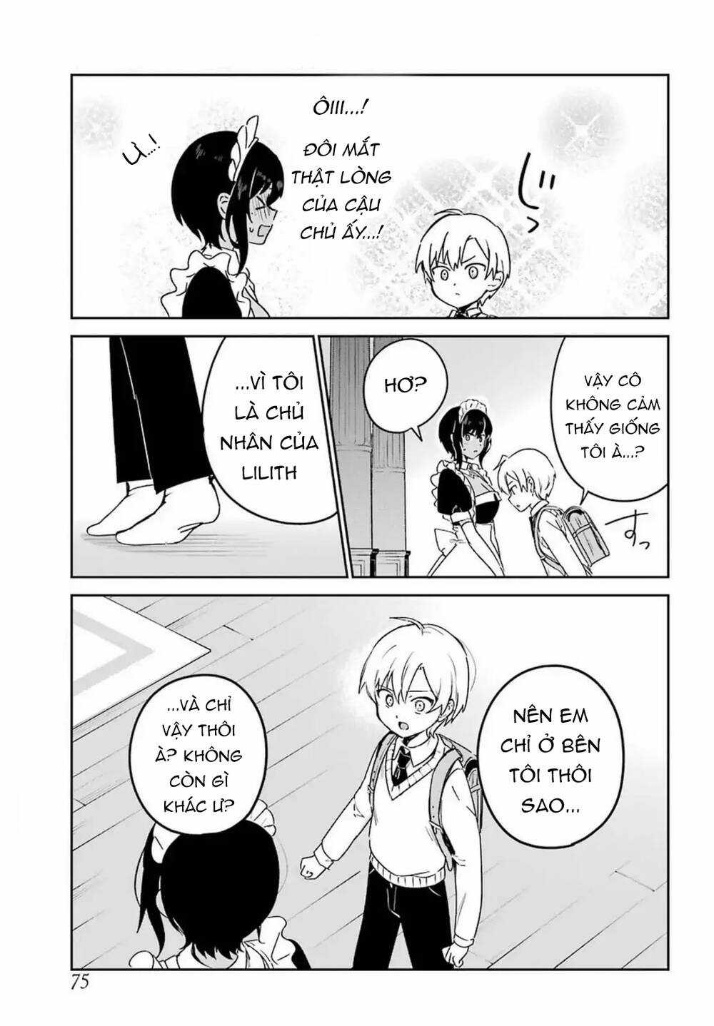 Saikin Yatotta Meido Ga Ayashii Chapter 43 trang 11