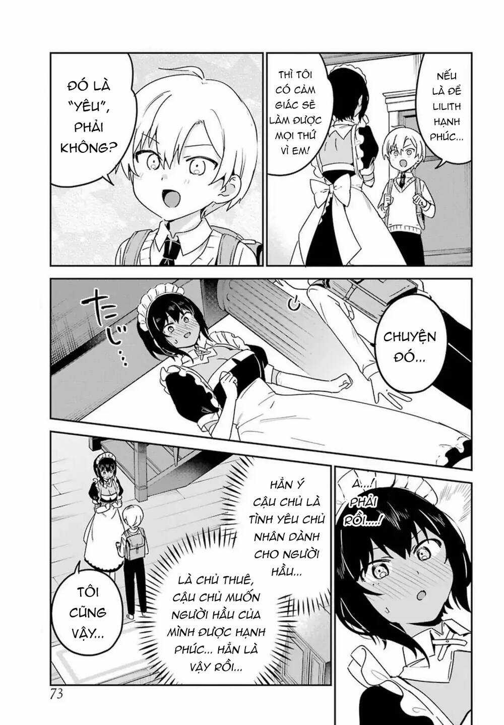 Saikin Yatotta Meido Ga Ayashii Chapter 43 trang 9