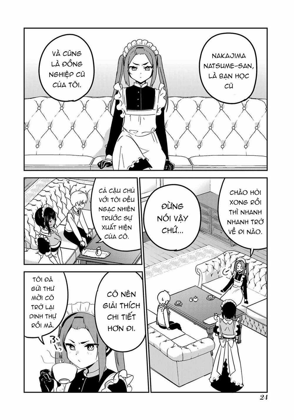 Saikin Yatotta Meido Ga Ayashii Chapter 44 trang 3