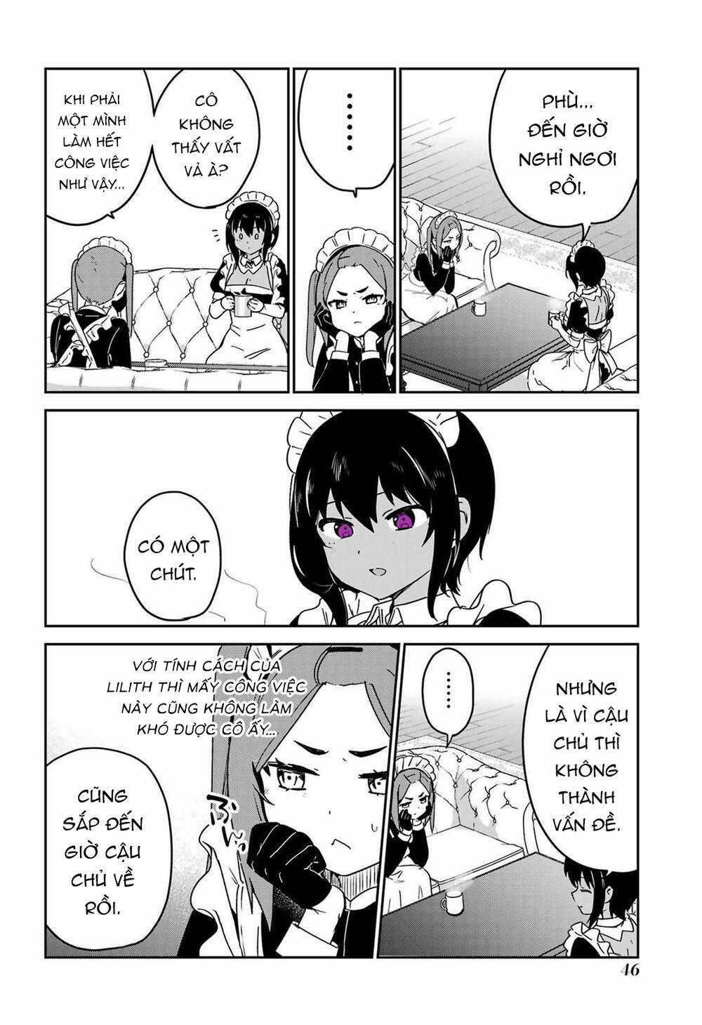 Saikin Yatotta Meido Ga Ayashii Chapter 45 trang 6