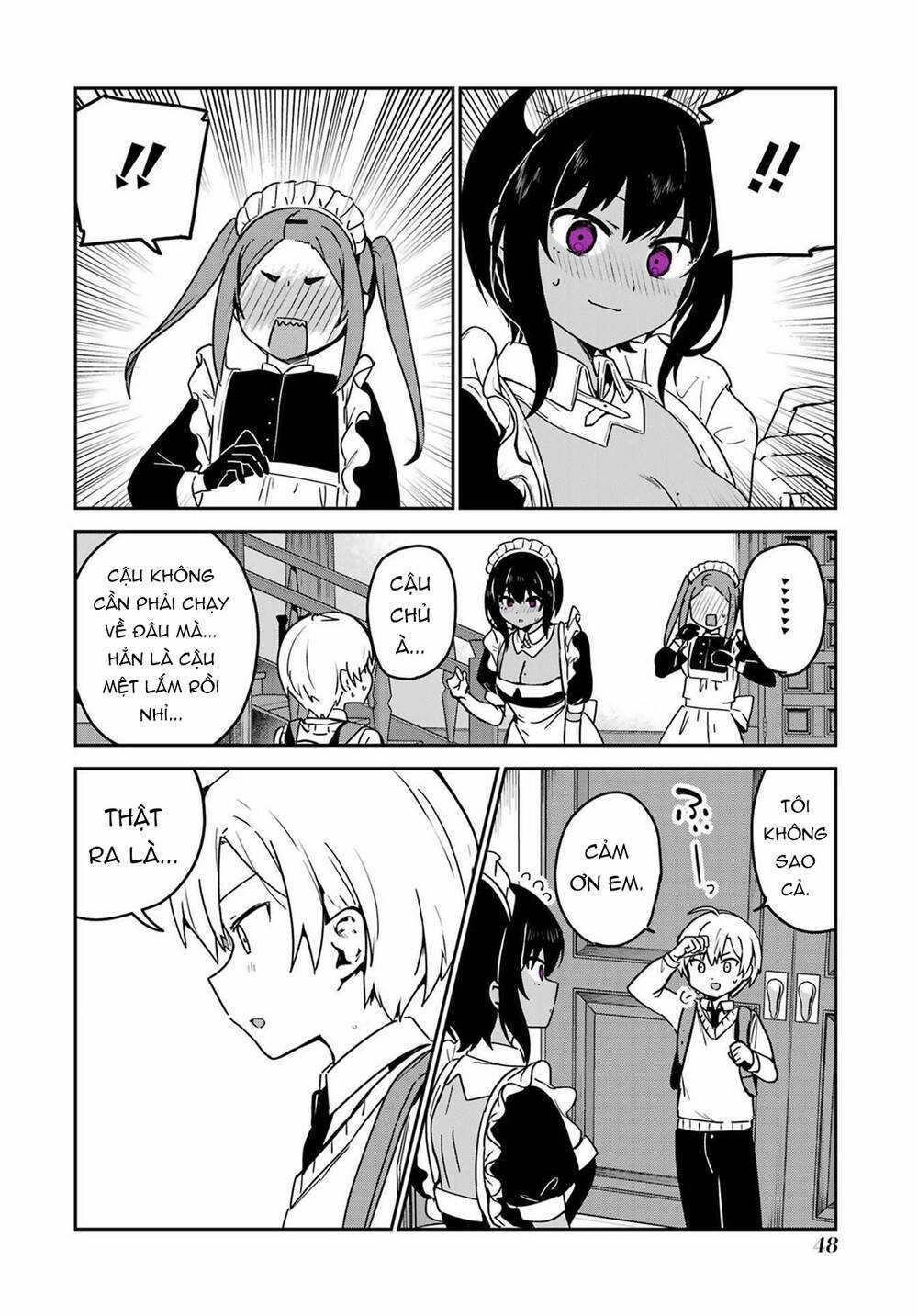 Saikin Yatotta Meido Ga Ayashii Chapter 45 trang 8