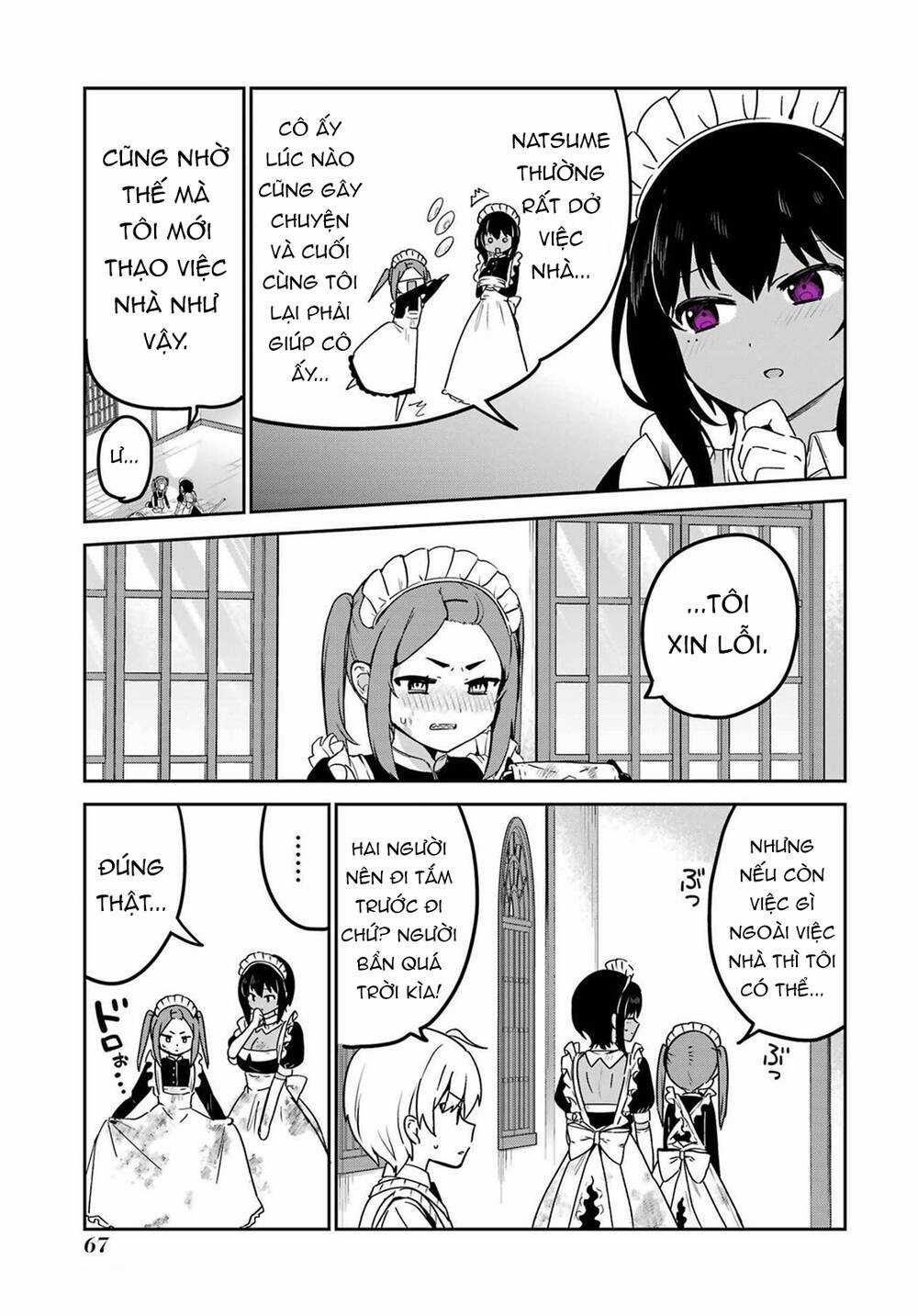 Saikin Yatotta Meido Ga Ayashii Chapter 46 trang 9