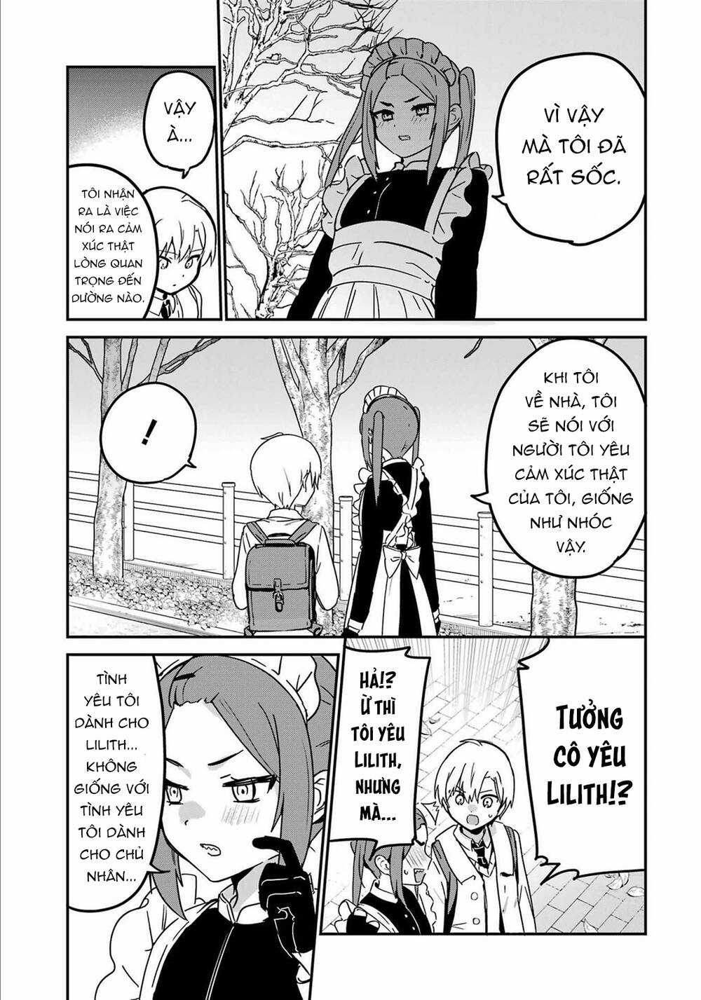 Saikin Yatotta Meido Ga Ayashii Chapter 47 trang 11