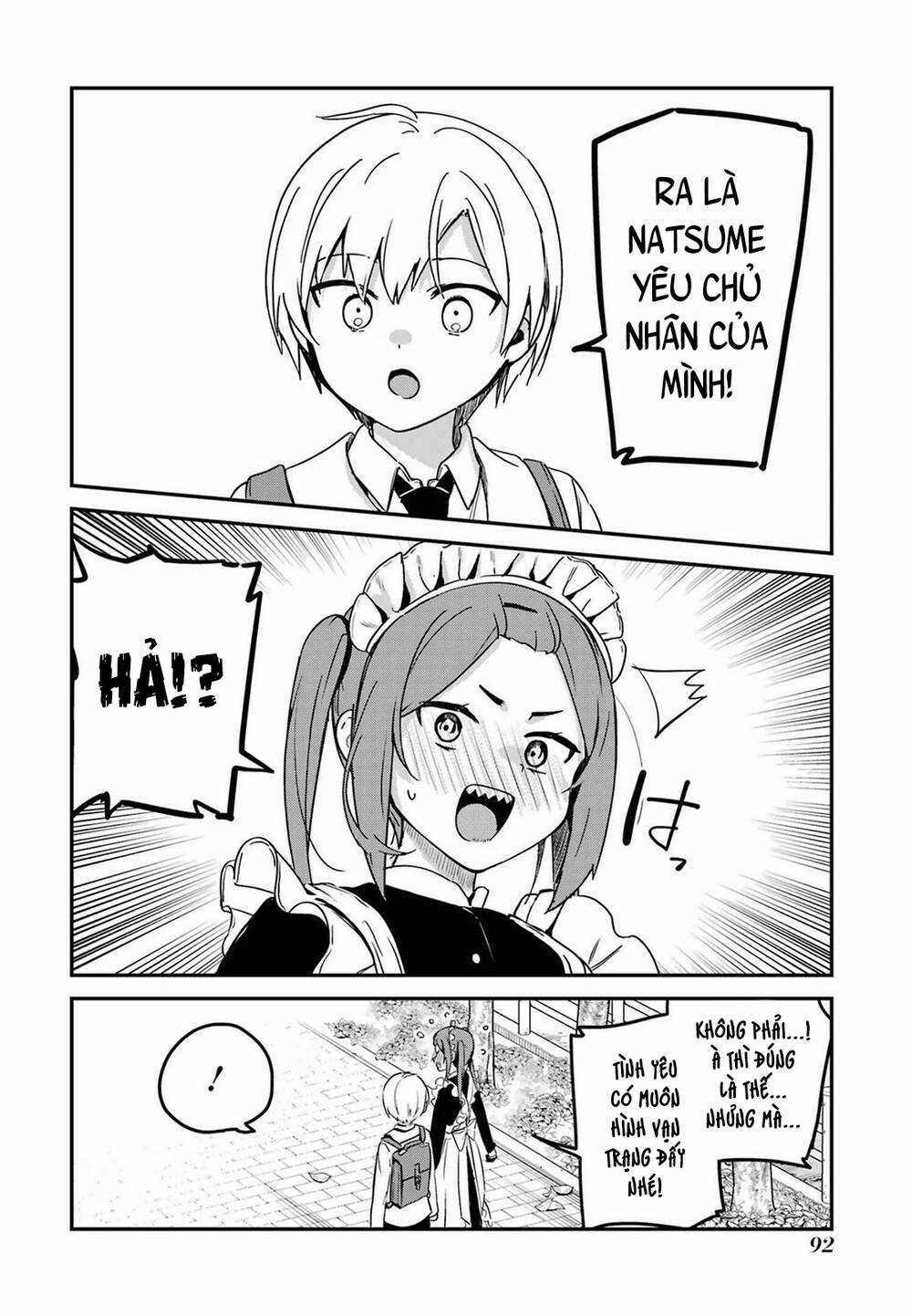 Saikin Yatotta Meido Ga Ayashii Chapter 47 trang 12