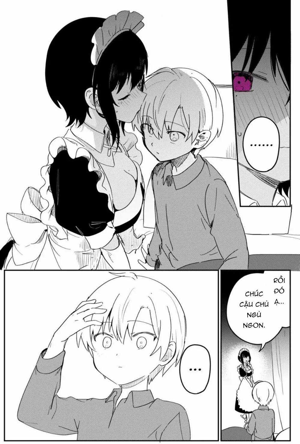 Saikin Yatotta Meido Ga Ayashii Chapter 49.1 trang 6