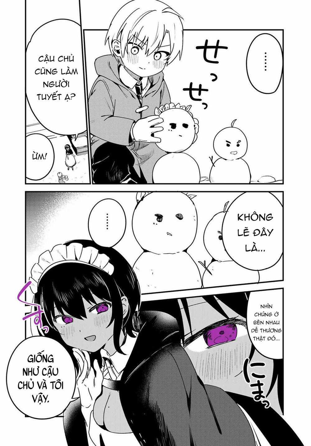 Saikin Yatotta Meido Ga Ayashii Chapter 49 trang 2