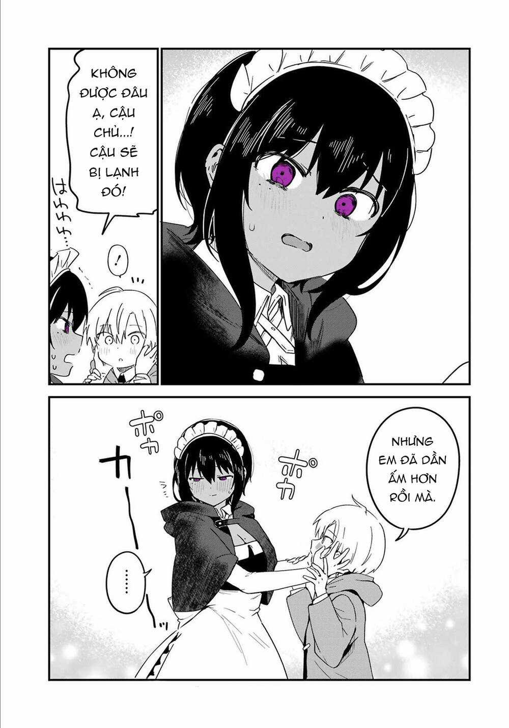 Saikin Yatotta Meido Ga Ayashii Chapter 49 trang 7