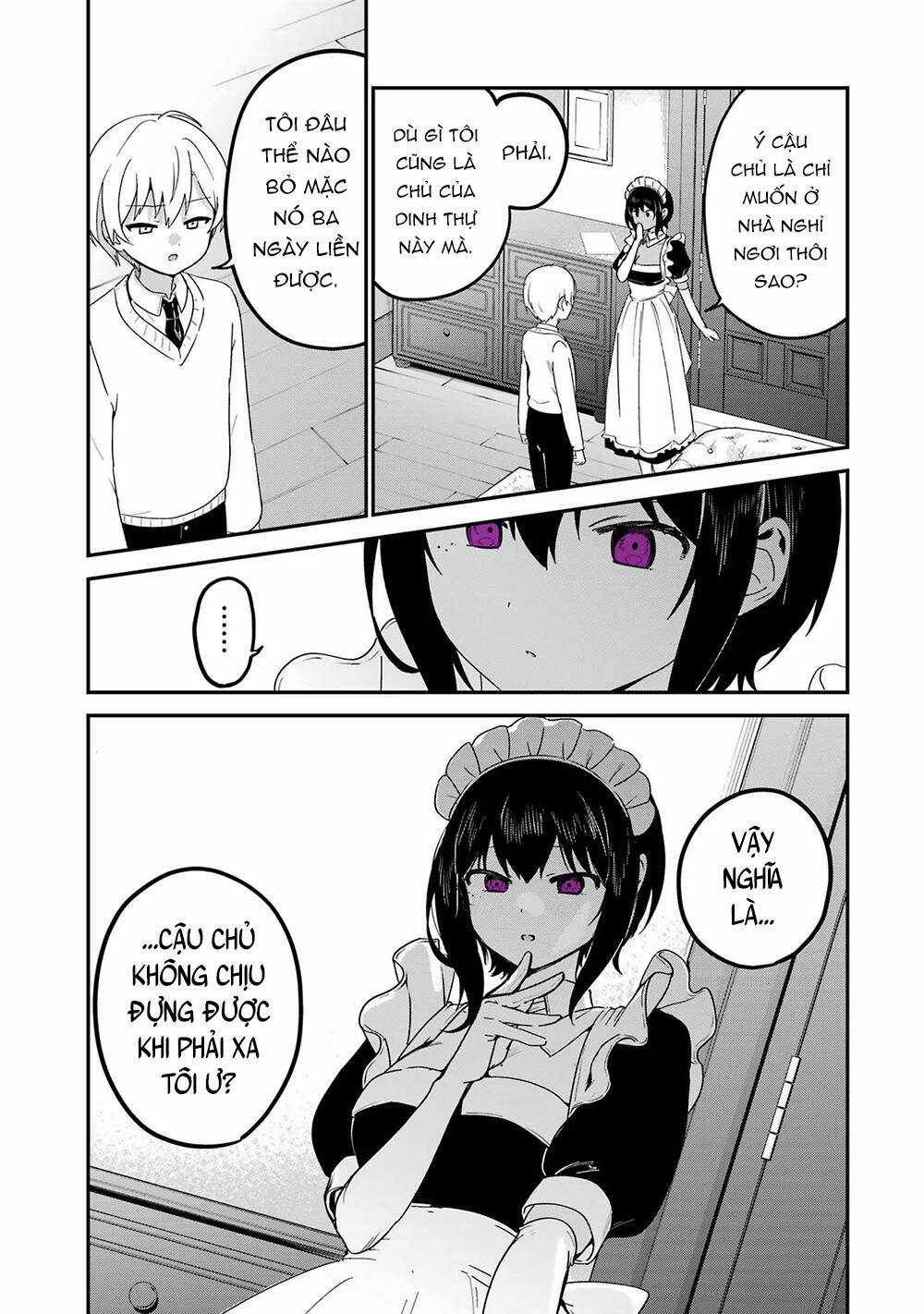 Saikin Yatotta Meido Ga Ayashii Chapter 50 trang 4