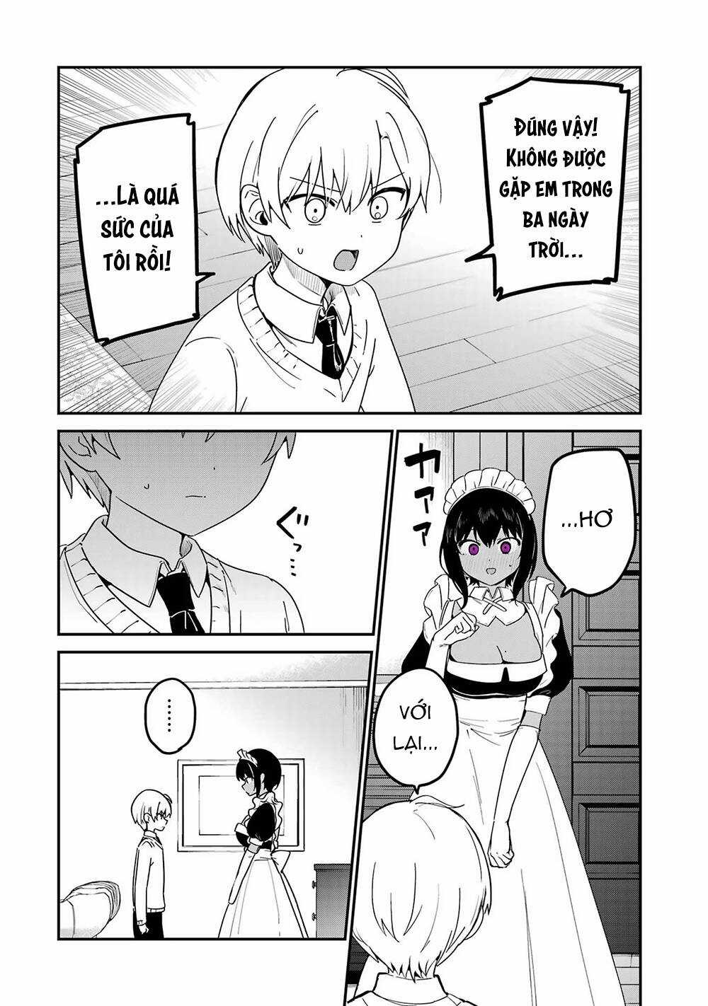 Saikin Yatotta Meido Ga Ayashii Chapter 50 trang 5