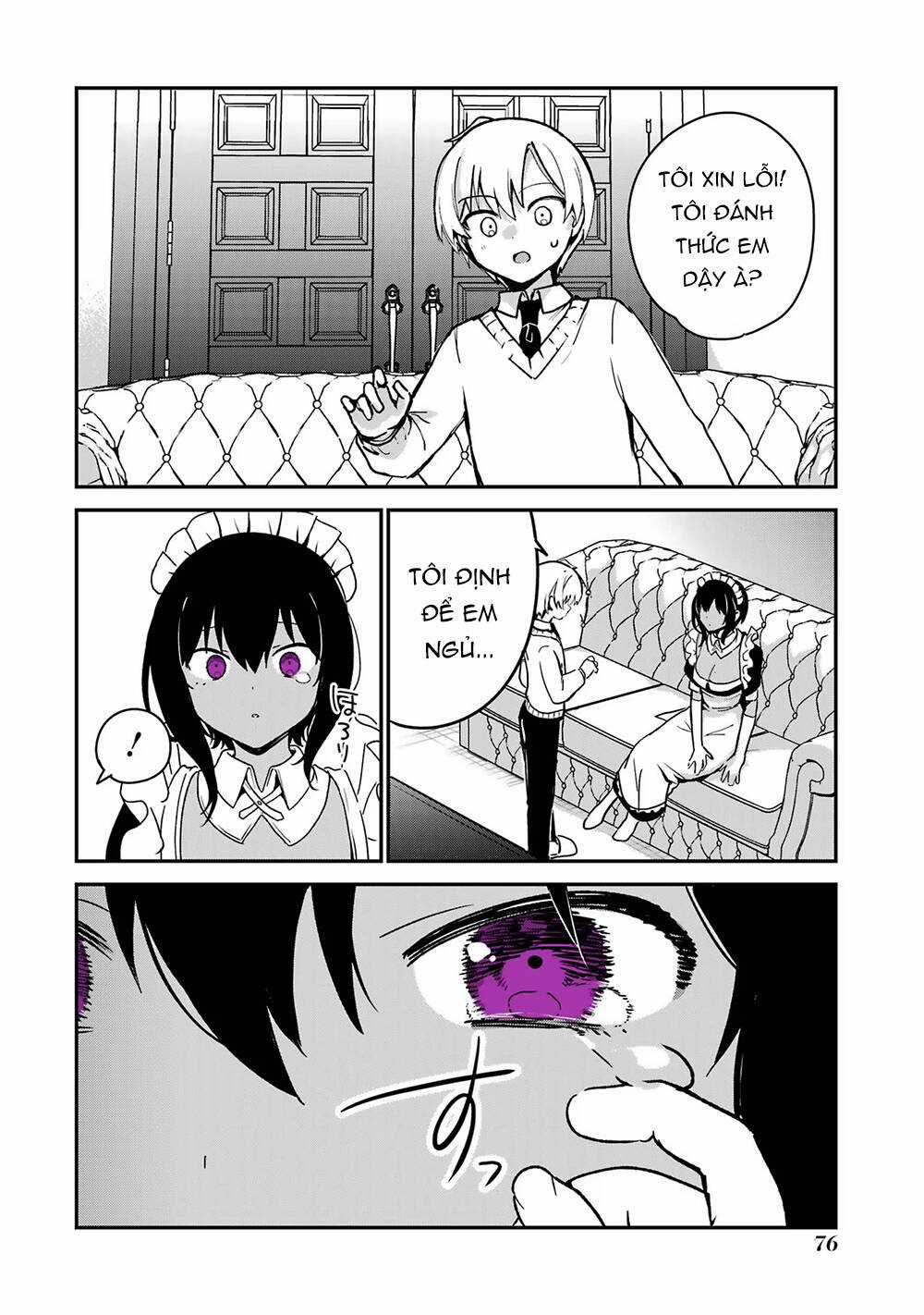Saikin Yatotta Meido Ga Ayashii Chapter 53 trang 16