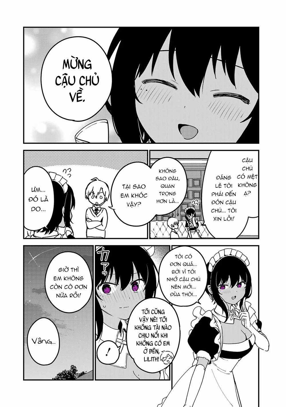 Saikin Yatotta Meido Ga Ayashii Chapter 53 trang 18