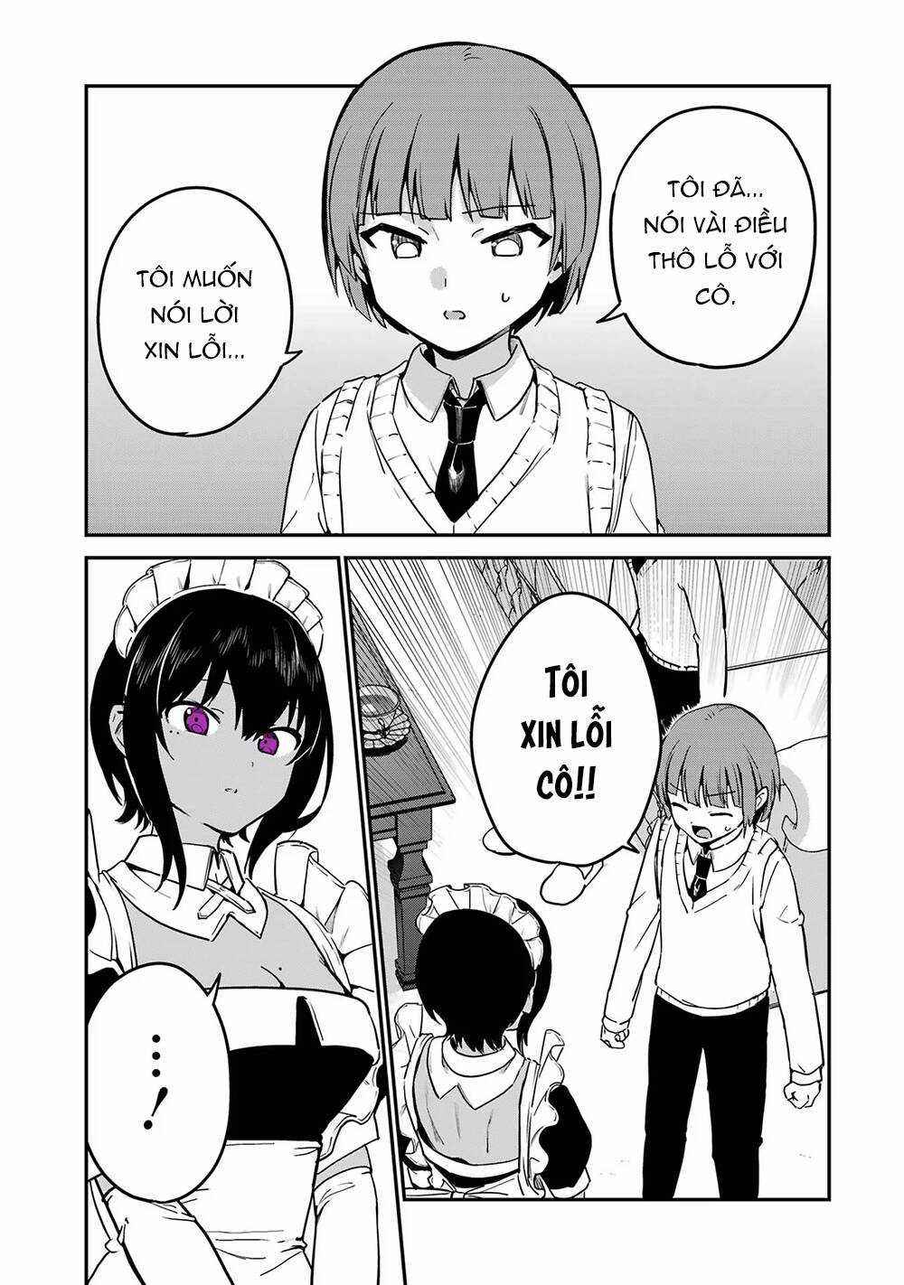 Saikin Yatotta Meido Ga Ayashii Chapter 54 trang 11