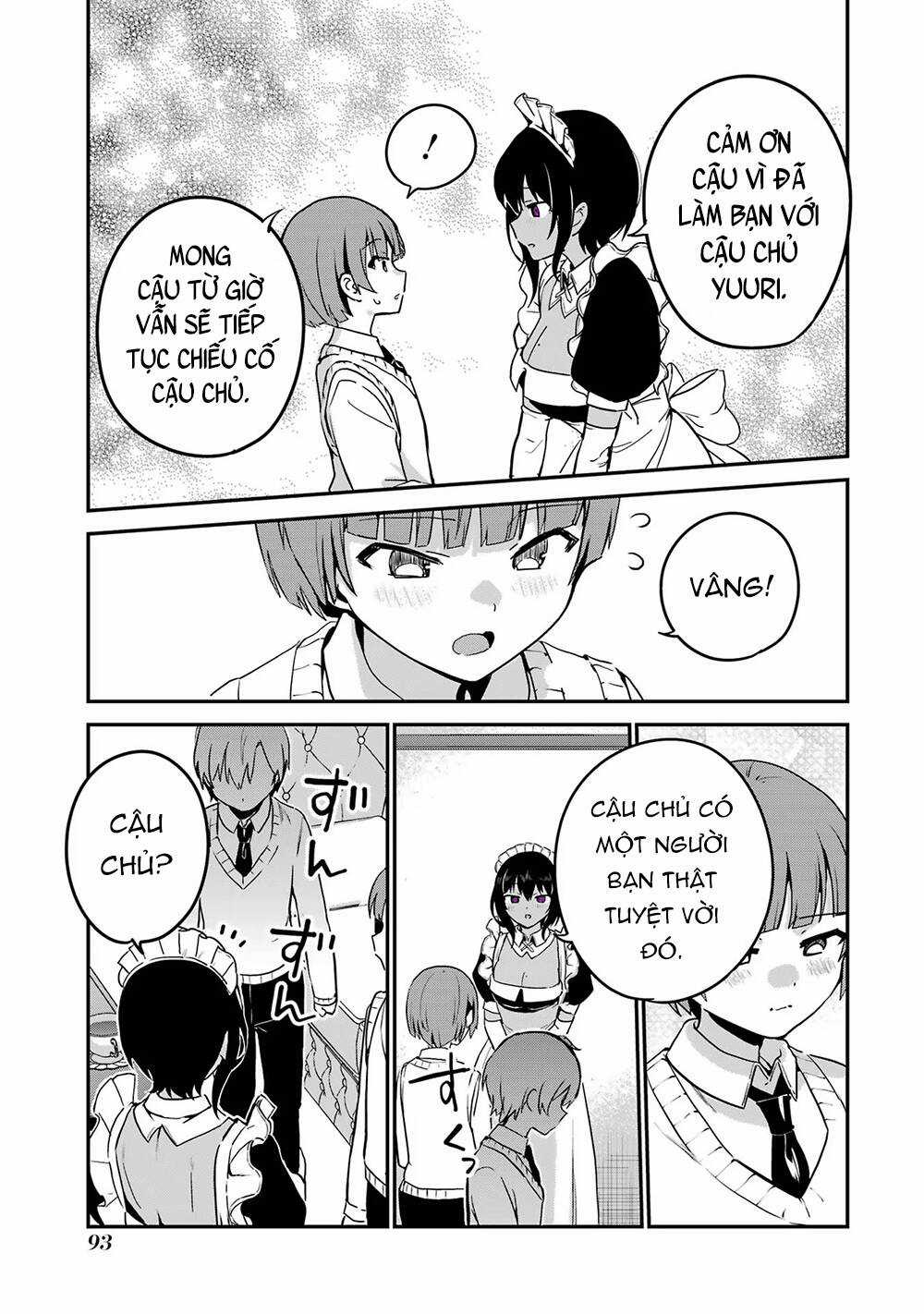 Saikin Yatotta Meido Ga Ayashii Chapter 54 trang 13