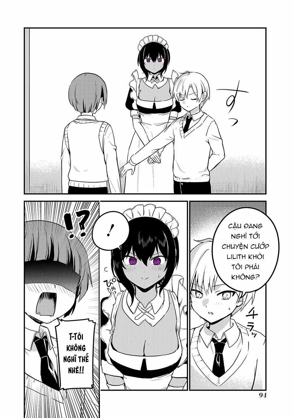 Saikin Yatotta Meido Ga Ayashii Chapter 54 trang 14