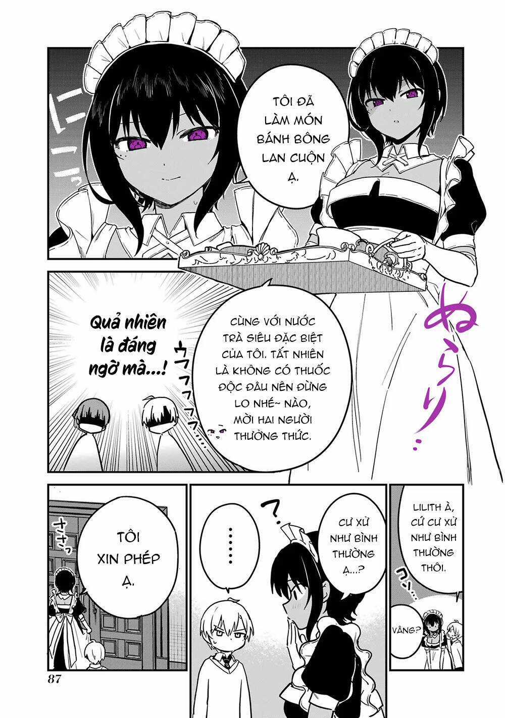 Saikin Yatotta Meido Ga Ayashii Chapter 54 trang 7