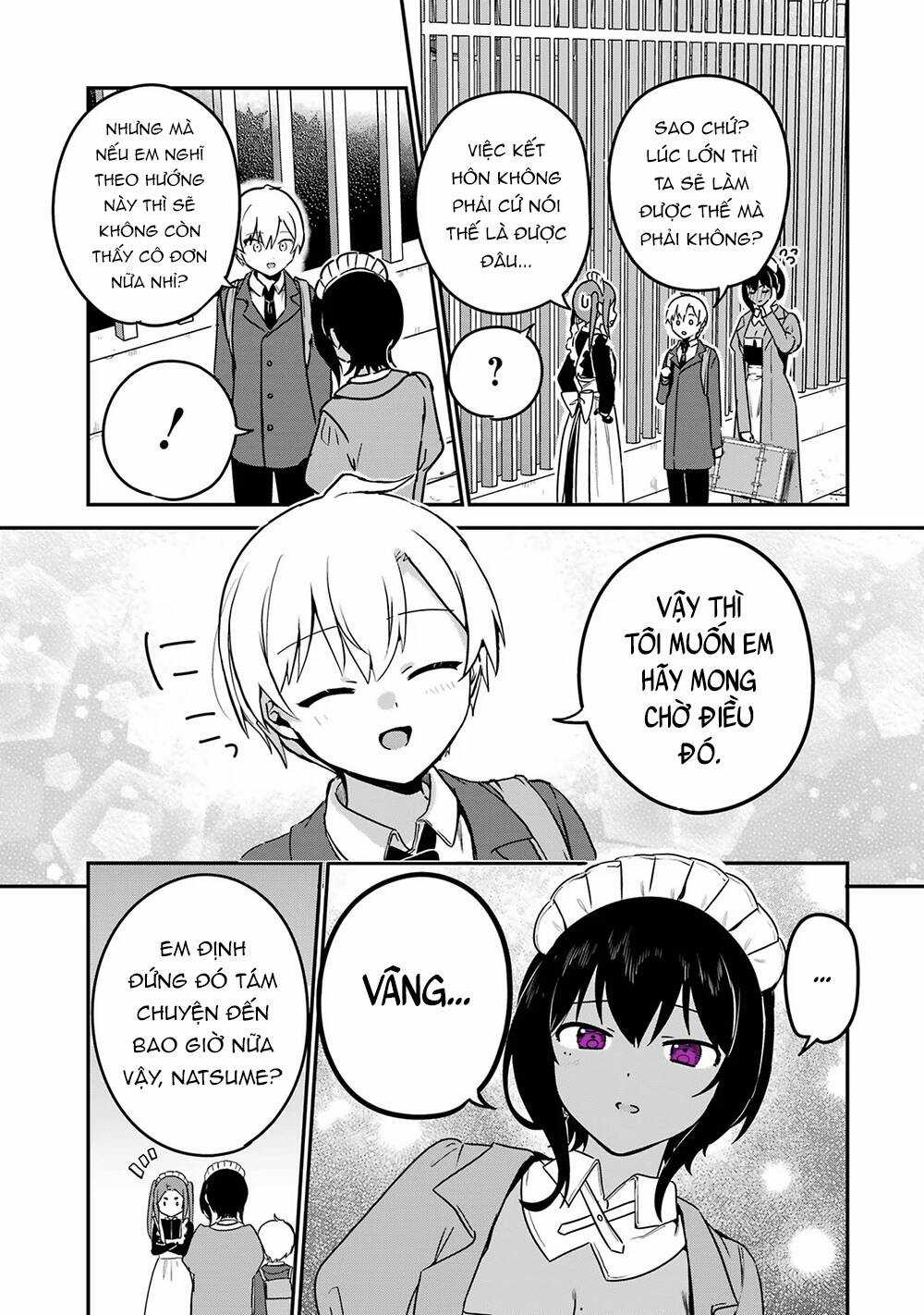 Saikin Yatotta Meido Ga Ayashii Chapter 55 trang 12