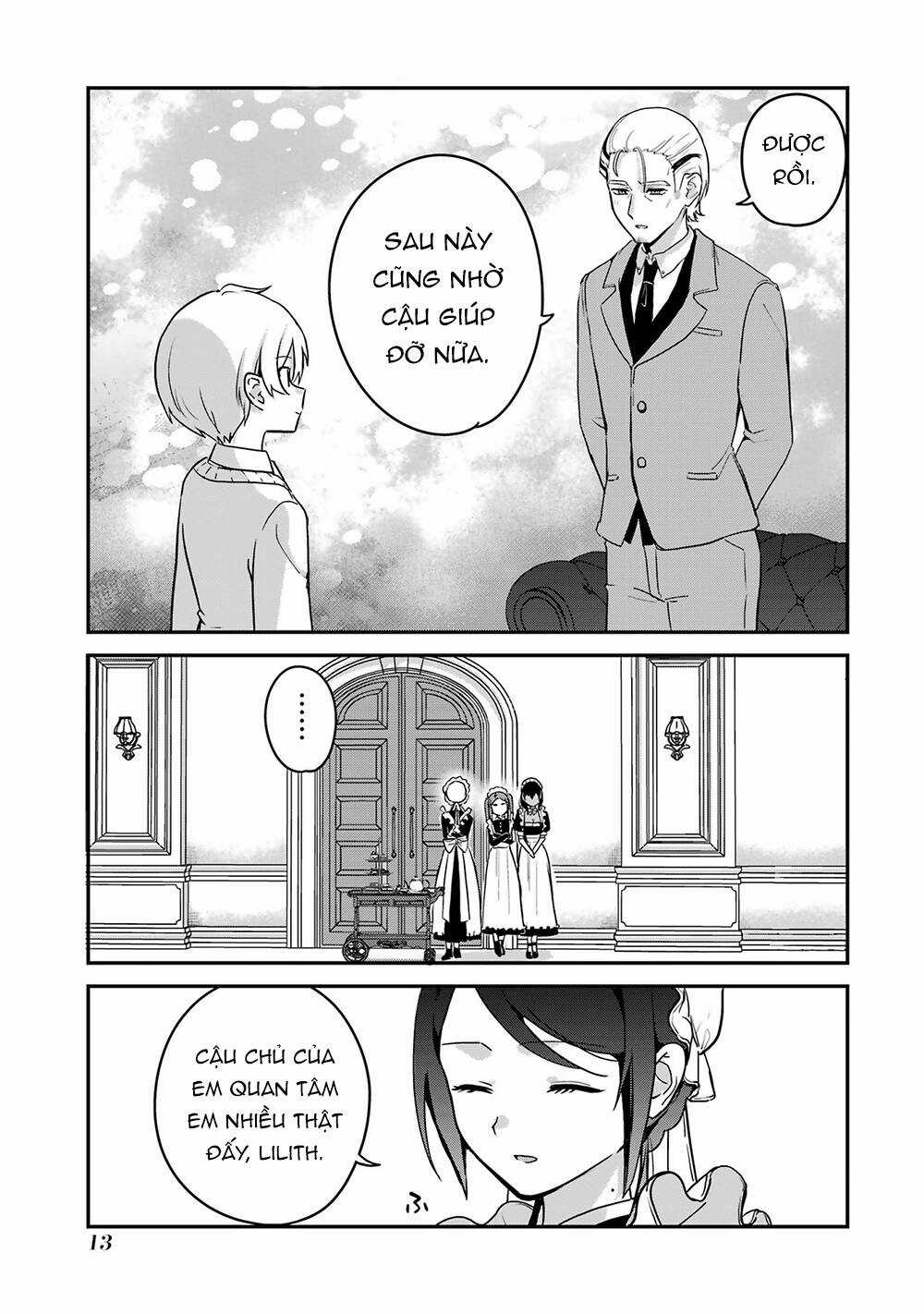 Saikin Yatotta Meido Ga Ayashii Chapter 56 trang 11