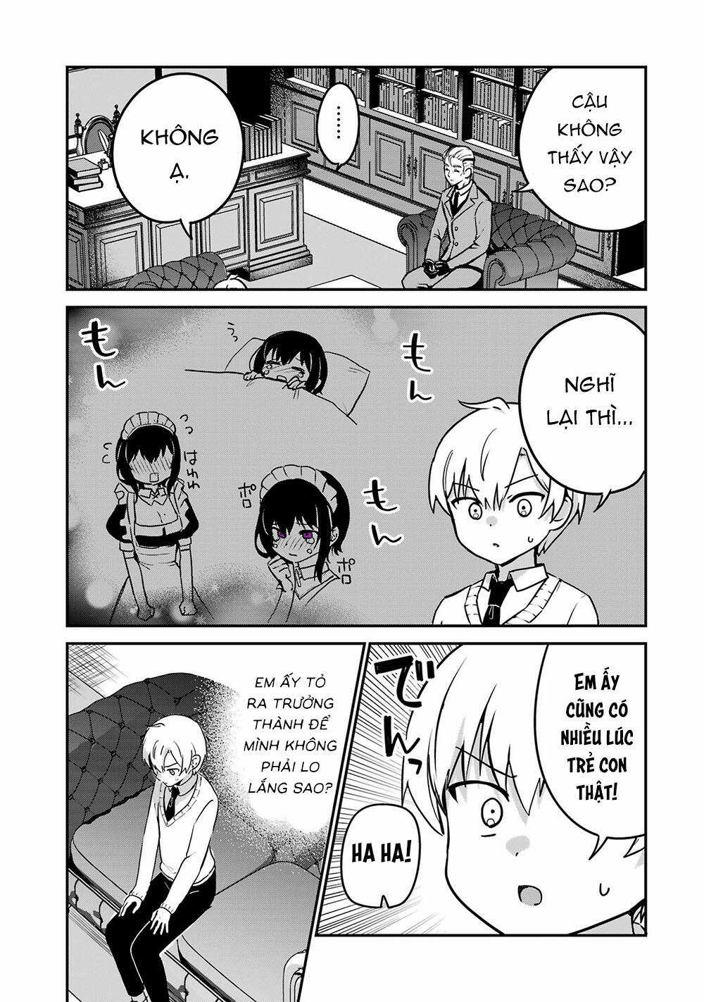 Saikin Yatotta Meido Ga Ayashii Chapter 56 trang 7