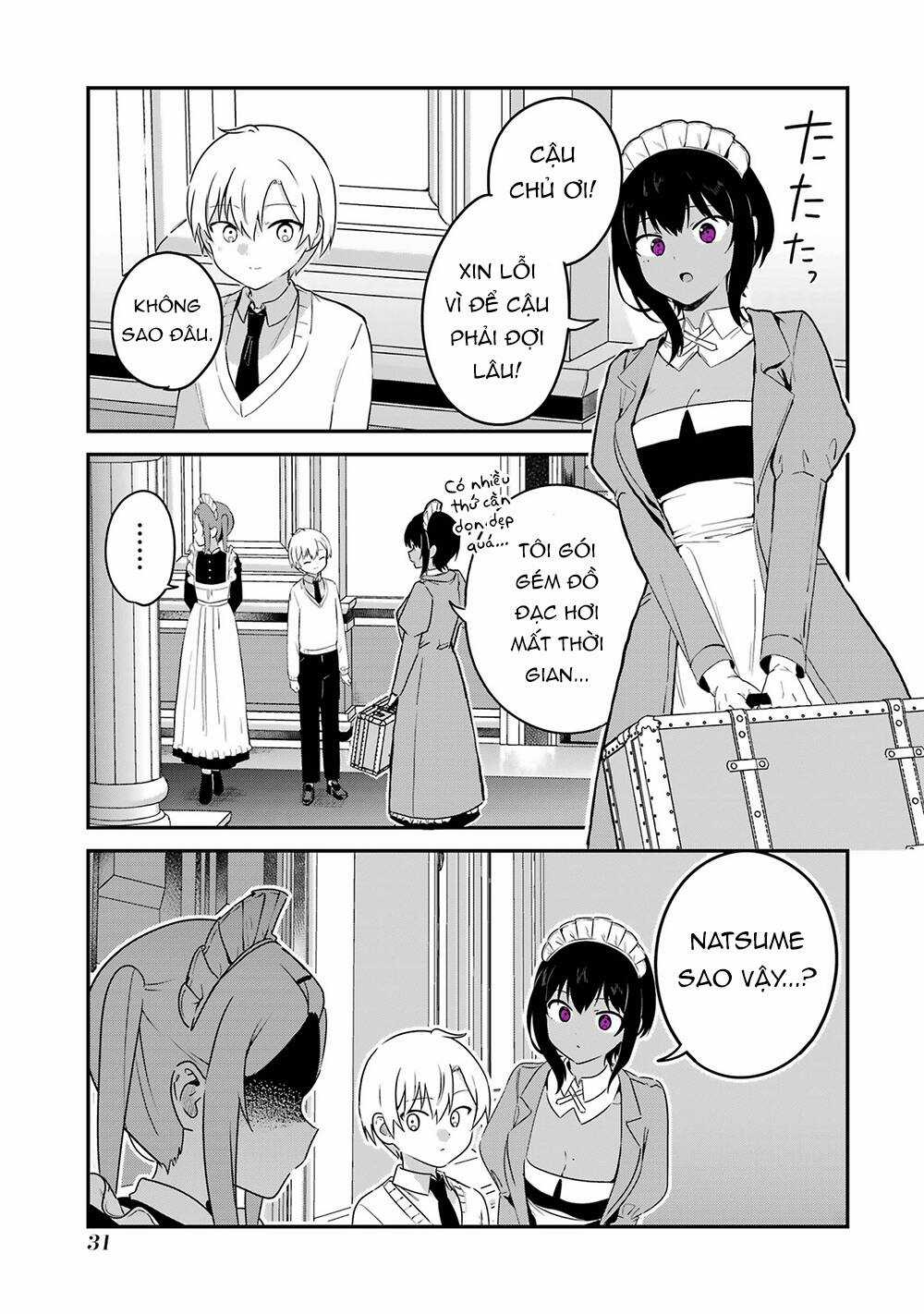 Saikin Yatotta Meido Ga Ayashii Chapter 57 trang 12