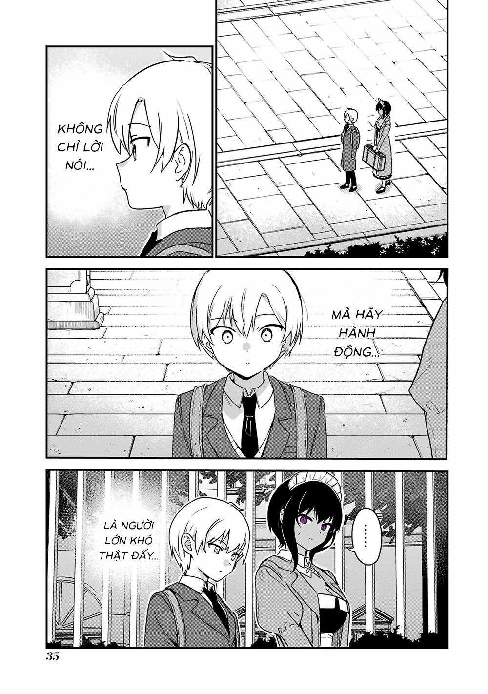 Saikin Yatotta Meido Ga Ayashii Chapter 57 trang 16