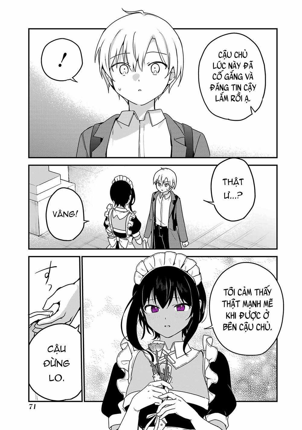 Saikin Yatotta Meido Ga Ayashii Chapter 59 trang 15