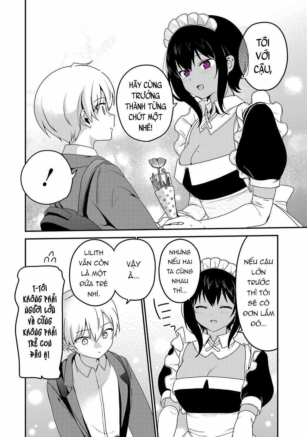 Saikin Yatotta Meido Ga Ayashii Chapter 59 trang 16