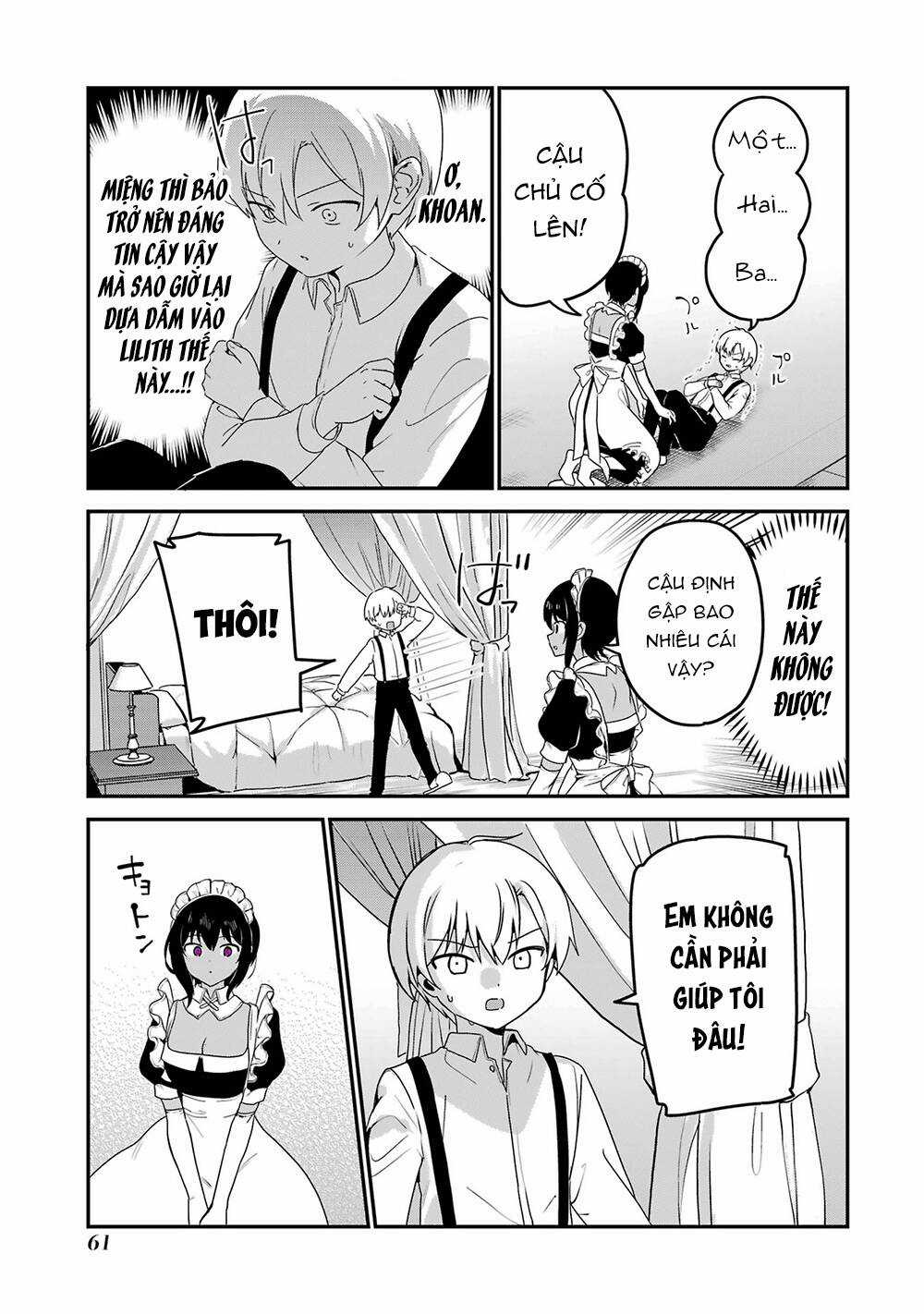 Saikin Yatotta Meido Ga Ayashii Chapter 59 trang 5