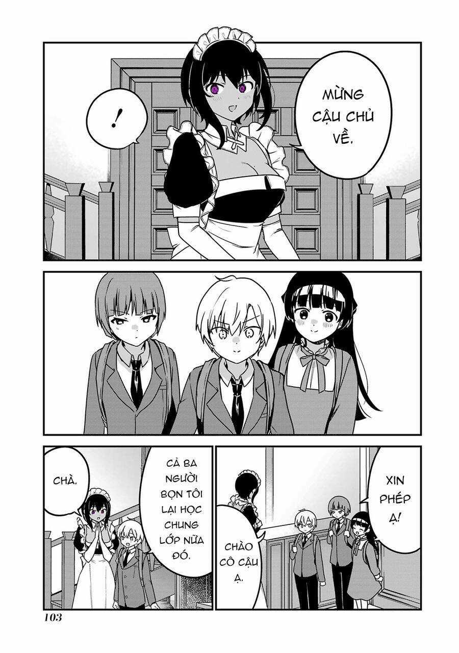 Saikin Yatotta Meido Ga Ayashii Chapter 61 trang 11