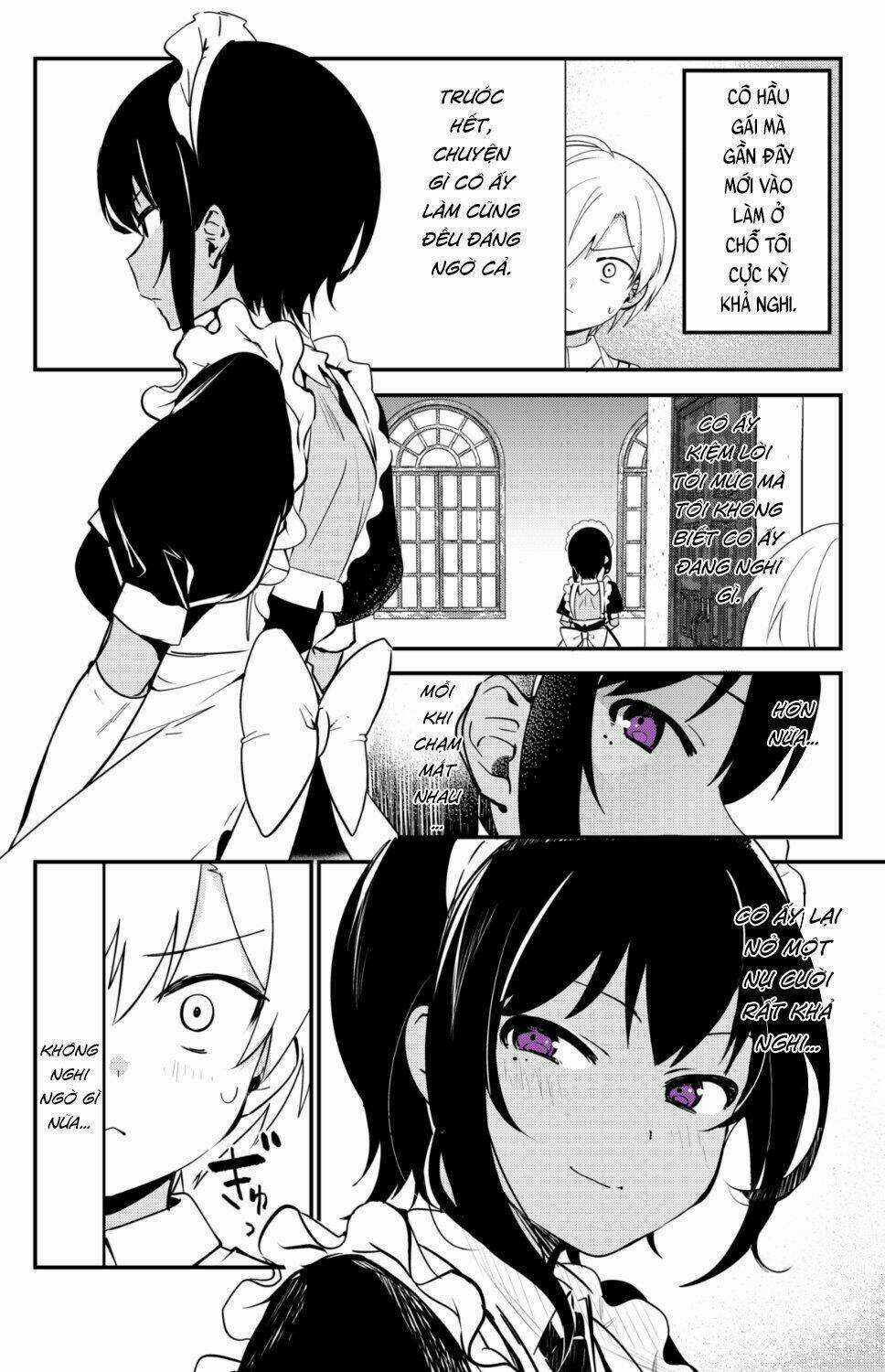 Saikin Yatotta Meido Ga Ayashii Chapter 7 trang 0