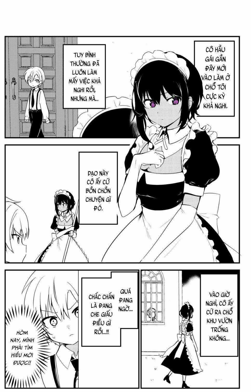 Saikin Yatotta Meido Ga Ayashii Chapter 9 trang 0