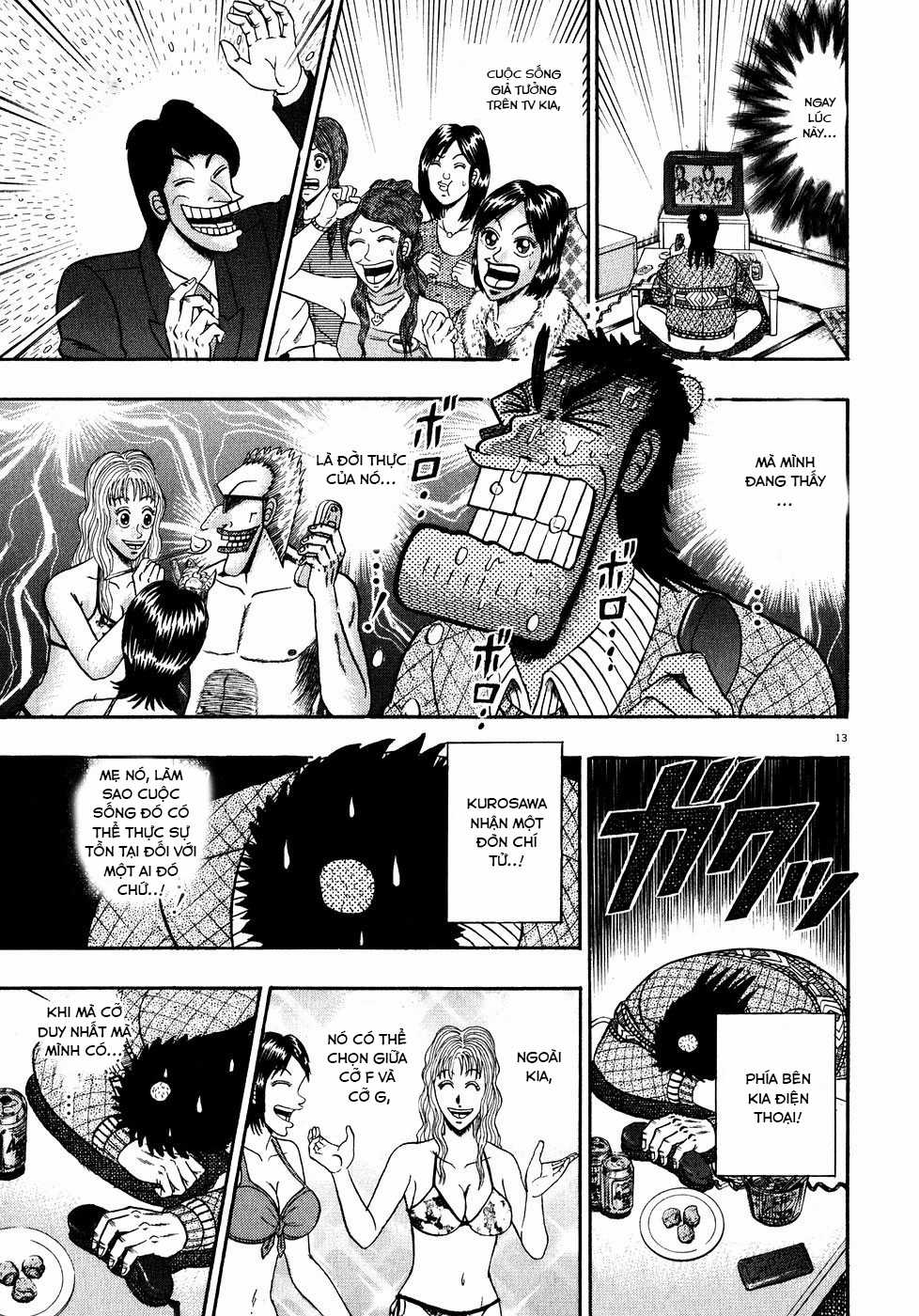 Saikyou Densetsu Kurosawa (UPDATE CHAP 65) Chapter 57 trang 11