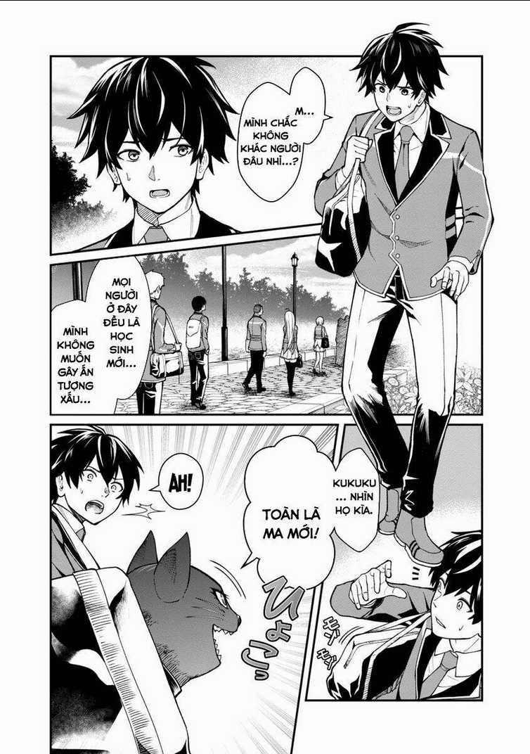 saikyou no maou ni kitaerareta yuusha isekai kikanshatachi no gakuen de musou suru Chapter 1 trang 4