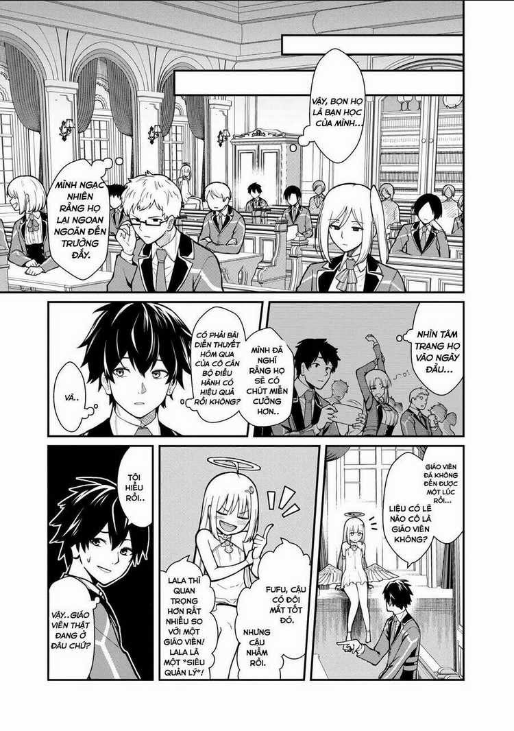 saikyou no maou ni kitaerareta yuusha isekai kikanshatachi no gakuen de musou suru Chapter 4 trang 14