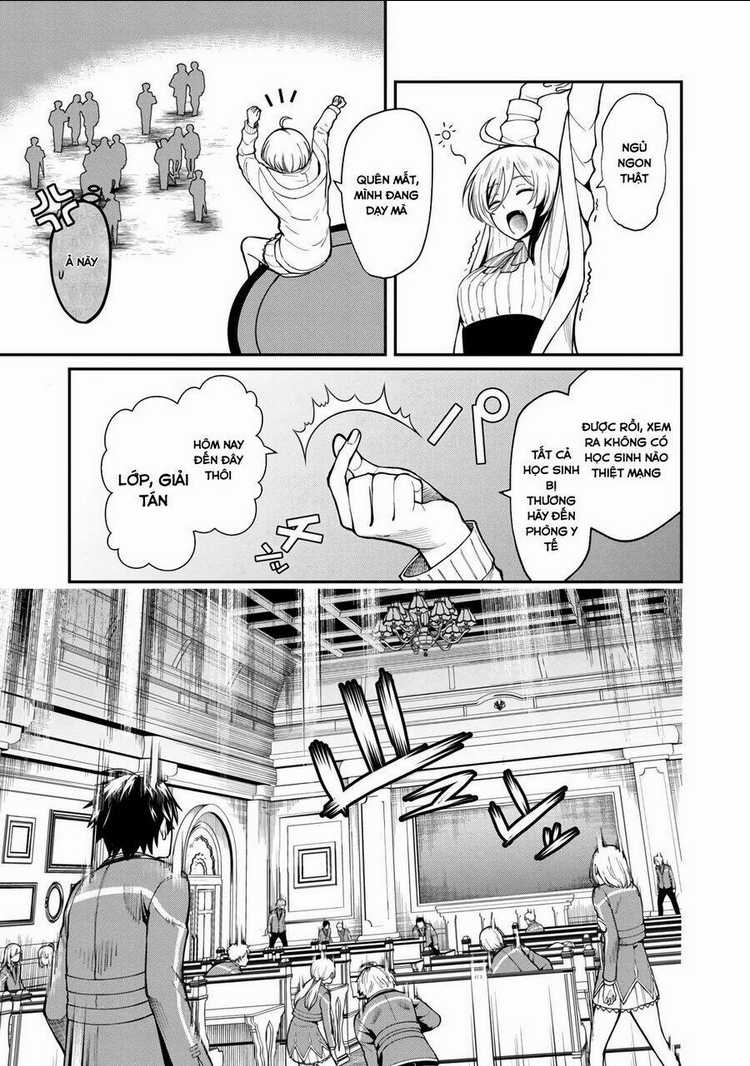 saikyou no maou ni kitaerareta yuusha isekai kikanshatachi no gakuen de musou suru Chapter 6.5 trang 10