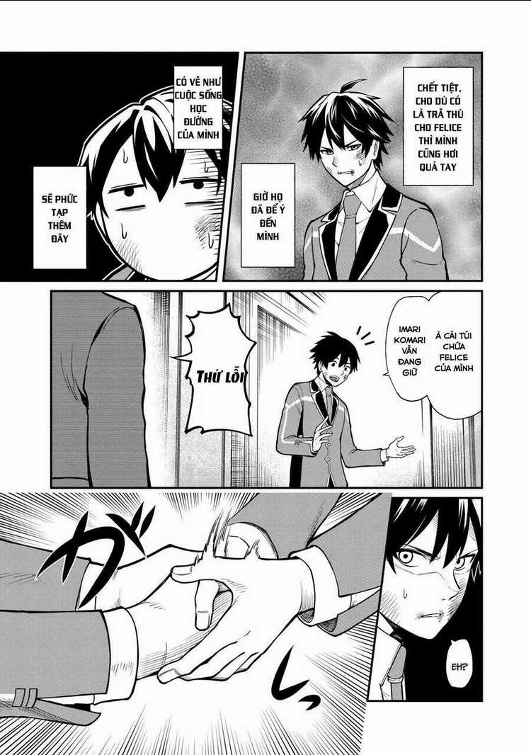 saikyou no maou ni kitaerareta yuusha isekai kikanshatachi no gakuen de musou suru Chapter 6.5 trang 12