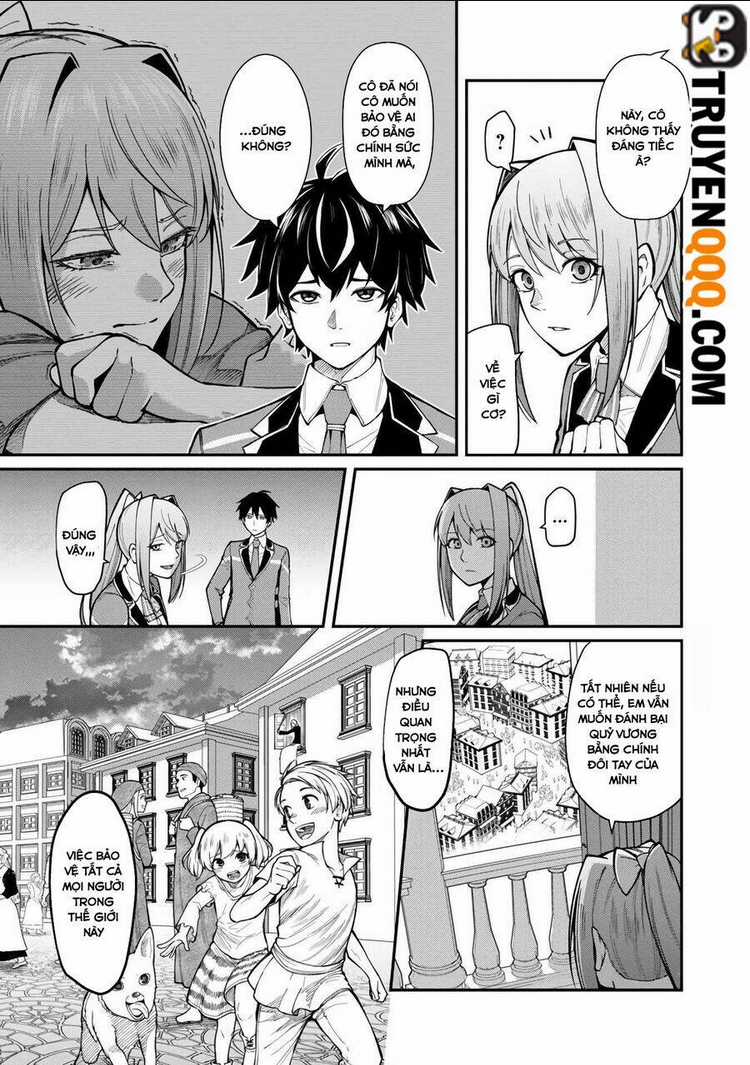 saikyou no maou ni kitaerareta yuusha isekai kikanshatachi no gakuen de musou suru Chapter 8.5 trang 8