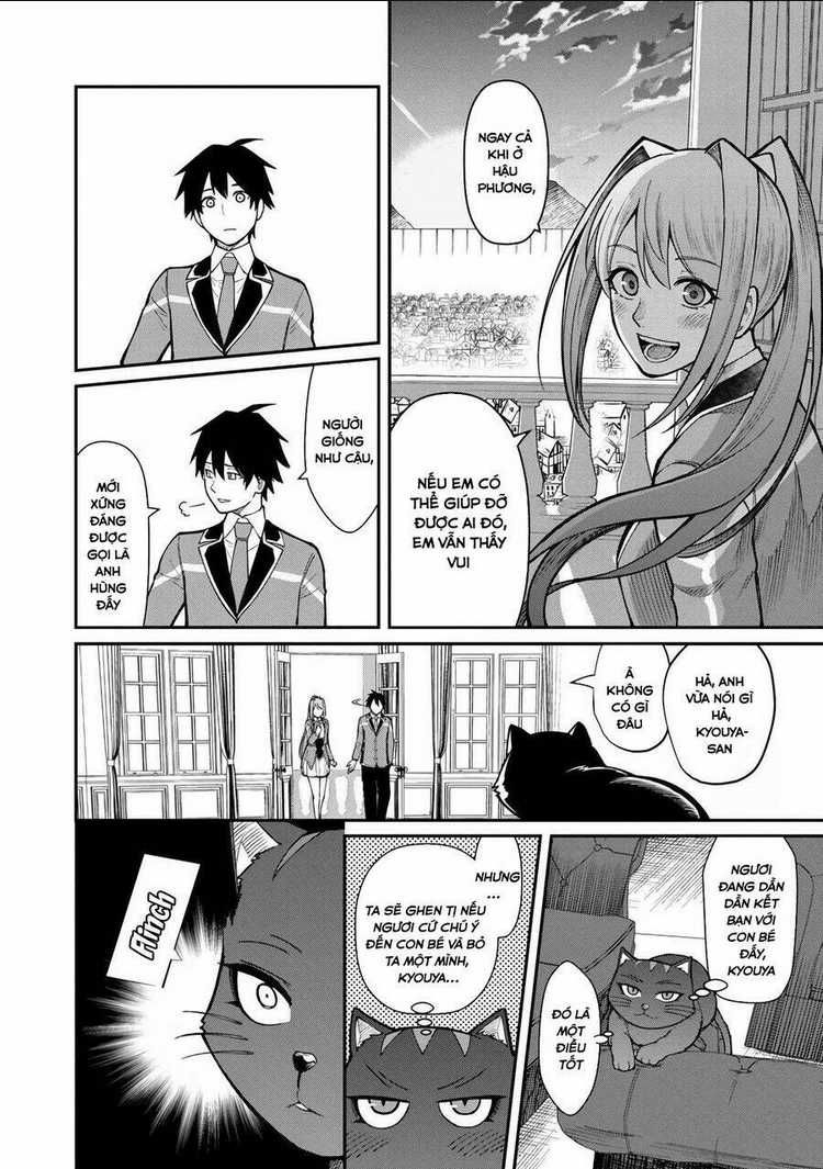 saikyou no maou ni kitaerareta yuusha isekai kikanshatachi no gakuen de musou suru Chapter 8.5 trang 9