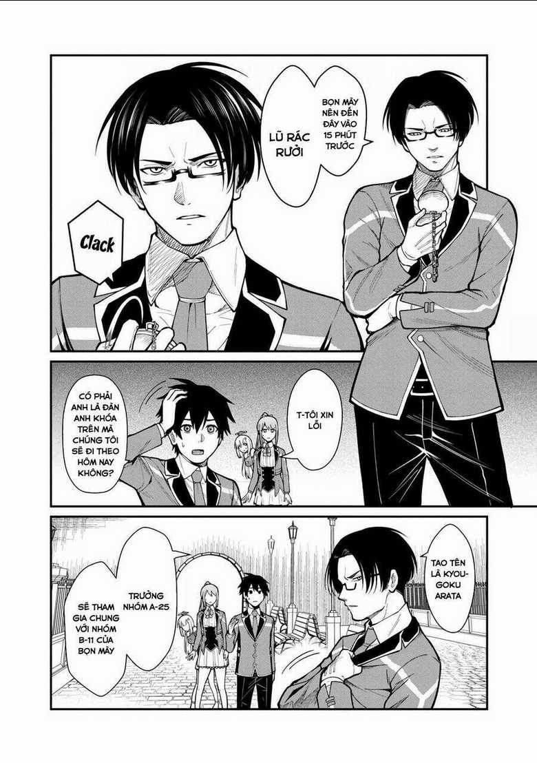 saikyou no maou ni kitaerareta yuusha isekai kikanshatachi no gakuen de musou suru Chapter 8 trang 3