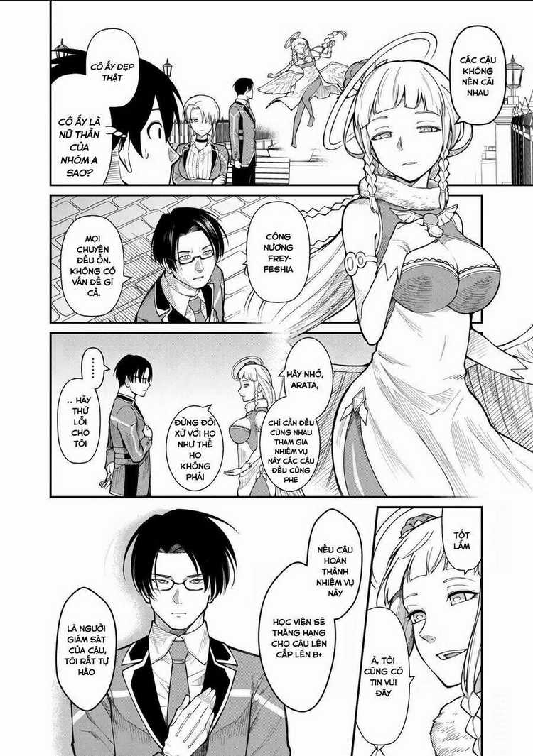 saikyou no maou ni kitaerareta yuusha isekai kikanshatachi no gakuen de musou suru Chapter 8 trang 9