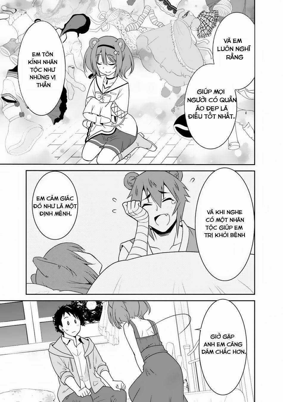 SAIKYOU NO SHUZOKU GA NINGEN DATTA KEN Chapter 12 trang 5