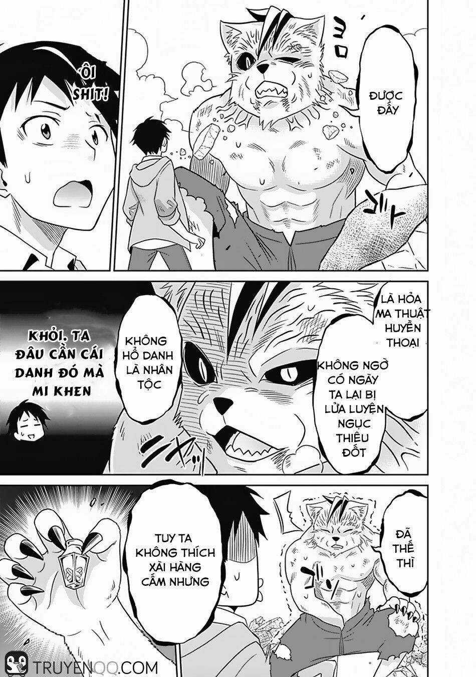 SAIKYOU NO SHUZOKU GA NINGEN DATTA KEN Chapter 17 trang 9